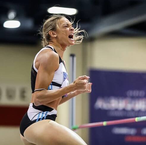 Anna Hall Comes This Close to World Record in Pentathlon