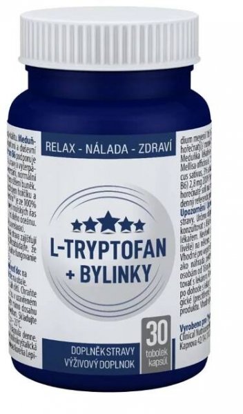 L-Tryptofan + Bylinky 30 tobolek