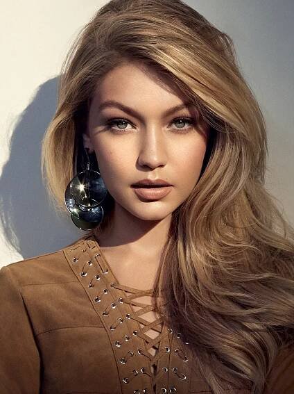 Gigi Hadid – Forehead, Nose, Skin, Lip, Chin, Shoulder, E…