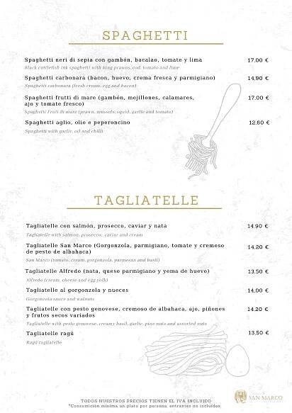 Tagliatelle: Spaghetti
