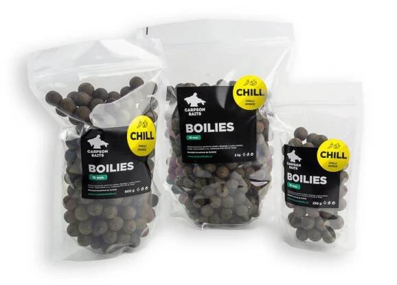 Boilies CHILL chilli-ovoce od CARPSONBAITS