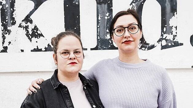 Tereza Volánková a Veronika Táborská (Brno, 19. února 2024)