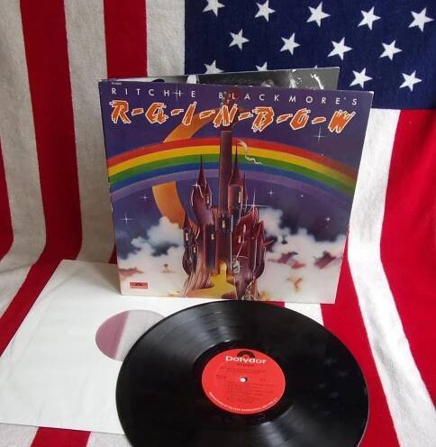 ⚠️ LP: RITCHIE BLACKMORE'S RAINBOW (NM) 1vyd THE WASP USA Discogs €260 - LP / Vinylové desky
