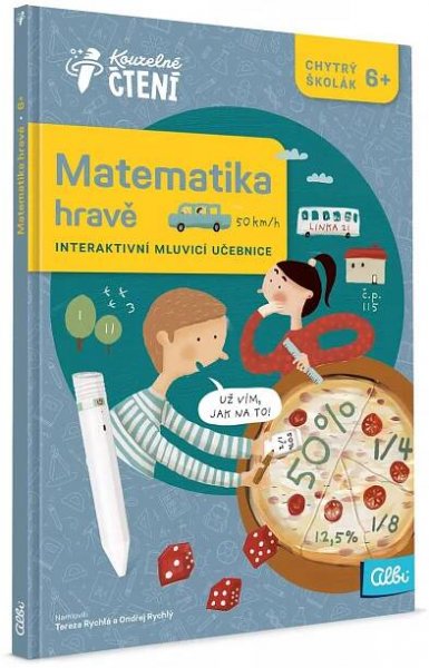 ALBI Kouzelné čtení Kniha interaktivní učebnice Matematika hravě - zvětšit obrázek