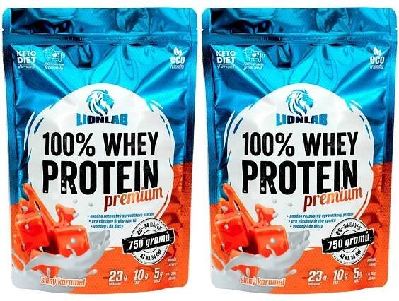 Lionlab 100 % Whey Protein 750 g - 1+1
