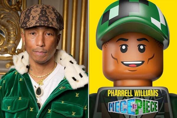Pharrell Williams at Louis Vuitton Fall 2023 Ready To Wear Runway Show on March 6, 2023 at the Musee dOrsay in Paris, France. (Photo by Swan Gallet/WWD via Getty Images)