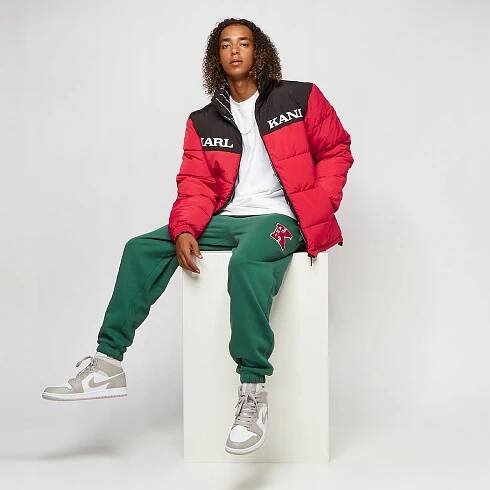 KARL KANI ZIMNÍ BUNDA OBOUSTRANNÁ RETRO BLOCK XXL Model RETRO BLOCK REVERSIBLE PUFFER JACKET