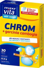 Maxivita Chrom + Garcinia 30 tablet