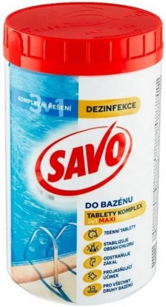 SAVO MAXI komplex 3v1 tablety 1,2Kg