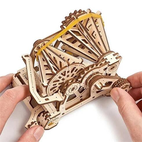 Ugears 3D dřevěné mechanické puzzle STEM výukový variátor | Dvěděti.cz dřevěné hračky, dřevěné hračky pro děti