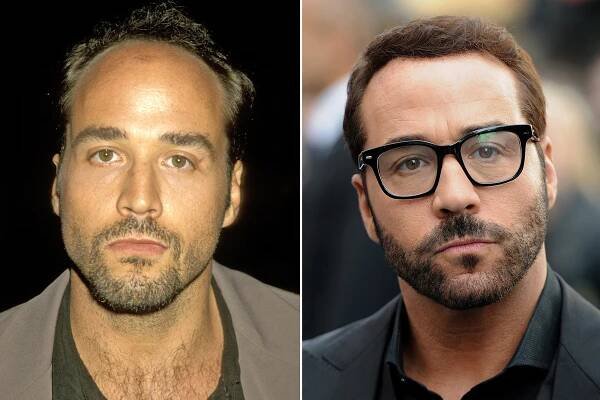 Jeremy Piven in 1995 and in 2015