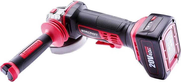 #AKU bruska úhlová, 115mm, 20V, ShareSYS, WORCRAFT CAG-S20Li - AKU brusky | BRUFUS s.r.o.