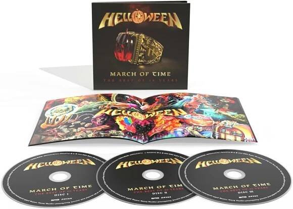 Helloween March Of Time Best Of 40 Years 3 CD