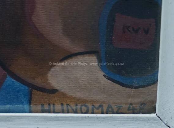 Josef Hlinomaz / Hazard - detail aukce « Aukce « Aukční Galerie Platýz