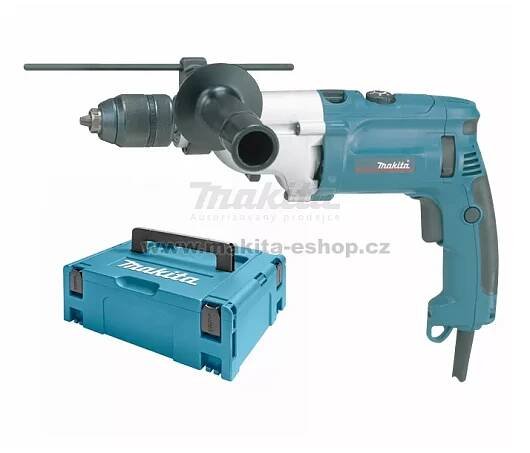Vrtačka příklepová Makita HP2071J + systainer