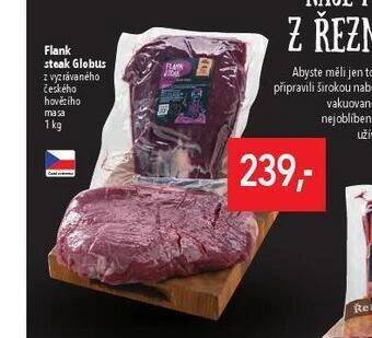 Globus Flank steak nabídka