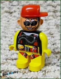 Lego® Duplo® Figurka Pilot - Otočný Kšilt