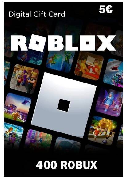Roblox herní měna 400 Robux