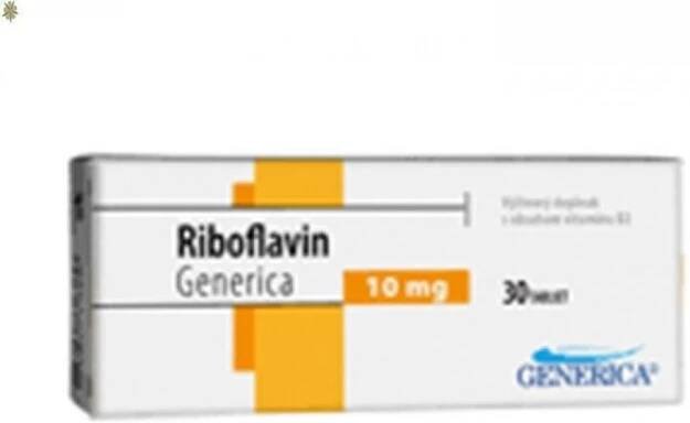 Riboflavin Generica 30 tablet