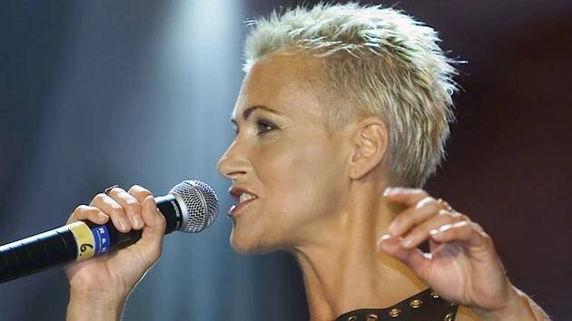 Zpěvačka Roxette Marie Fredrikssonová na snímku z roku 2001.