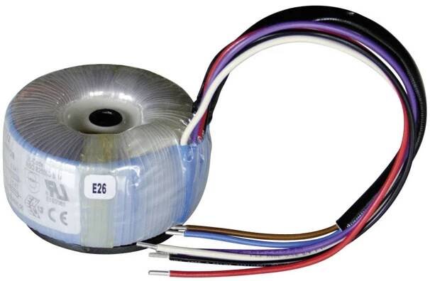 Sedlbauer 825002 toroidní transformátor 1 x 230 V 2 x 12 V/AC 15 VA 0.63 A