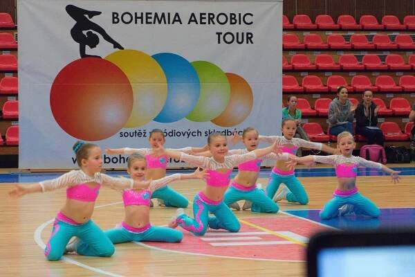 Fotodokumentace z 1.kola 2.4.2017 v Nymburce - Bohemian Aerobic Tour