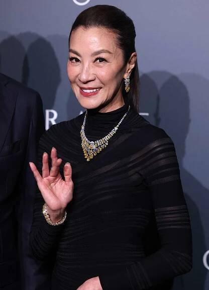 Michelle Yeoh attends the Graff event on September 10, 2025 in Shanghai, China
