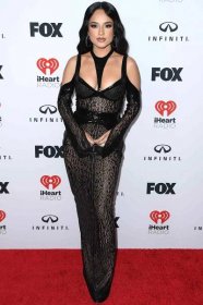 Becky G Steps Out at iHeartRadio Music Awards Sans Engagement Ring amid Fiancé's Cheating Allegations