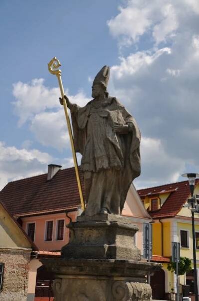 Brumov-Bylnice - socha sv. Gottharda