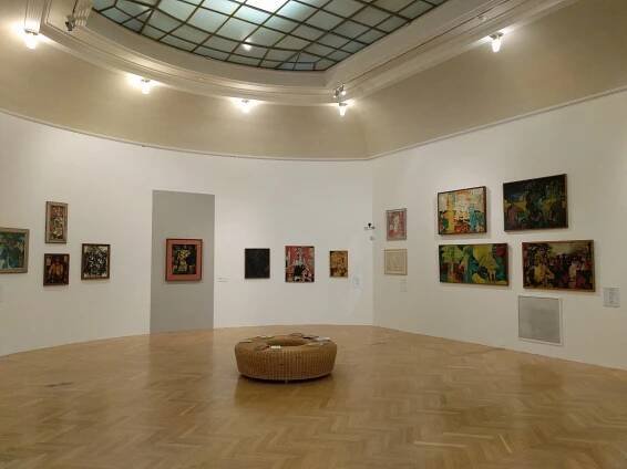 Století života a díla Miloslava Troupa v Obecním domě | České galerie / Moderní umění a současná malba, aktuální výstavy