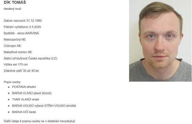 Neviděli jste je? Policie hledá na Karvinsku tyto muže a ženy