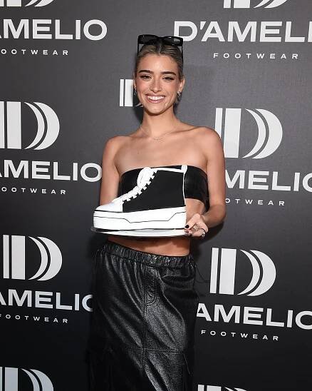 Dixie D'Amelio at the D'Amelio Footwear Launch Party held at Eden Sunset on May 18, 2023 in Los Angeles, California.