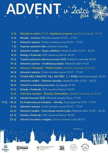 Advent v Žatci - Infocentrum města Žatec