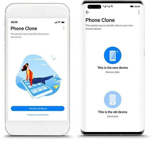 Phone Clone select old and new devices-2
