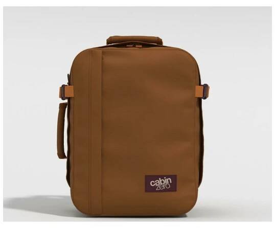 CabinZero Classic Tech 28L palubní batoh NB 15,6" Cinnamon
