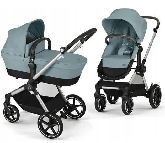 Cybex Eos Lux Taupe Sky Blue 2023