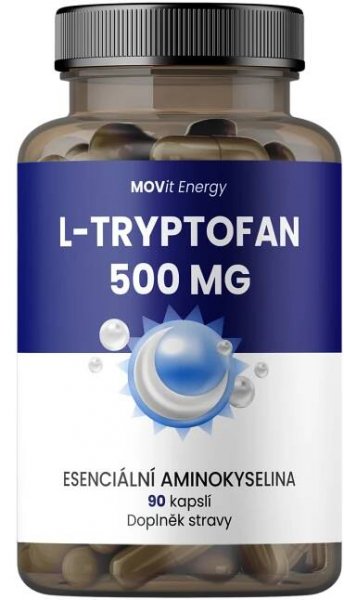MOVit Energy L-Tryptofan 500 mg 90 kapslí