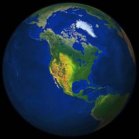Earth Globe Map