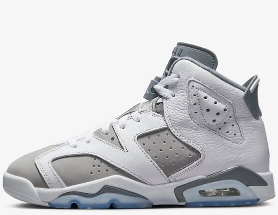 Air Jordan 6 GS Cool Grey 384665-100