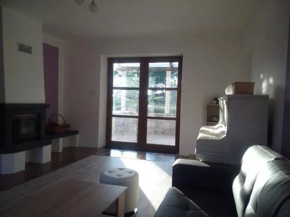Posezení v ubytování Apartment Těchov