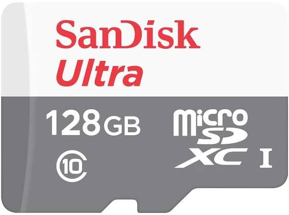 Paměťová karta micro SD SanDisk ULTRA 128 GB 100 MB/s