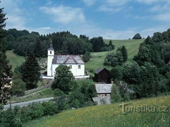 Hanušovice - kostel sv. Mikuláše