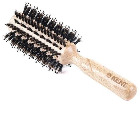 Kent Pure Flow Large Vented Bristle Nylon Mix Round Brush 70 mm
