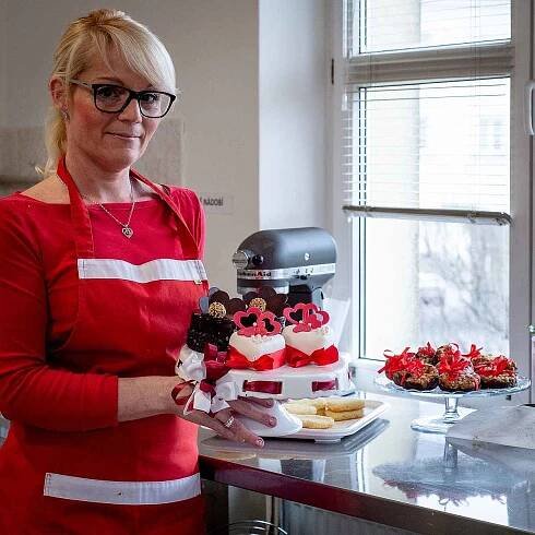 Majitelka cukrářství Provance Jiřina Kornášová.