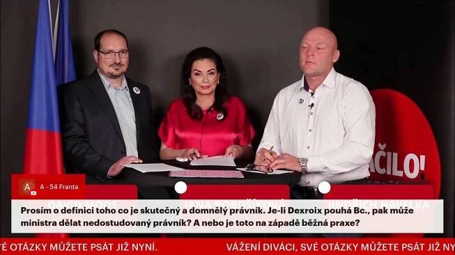STAČILO! Jak to je? Jana Bobošíková - Jindřich Havelka - David Moos