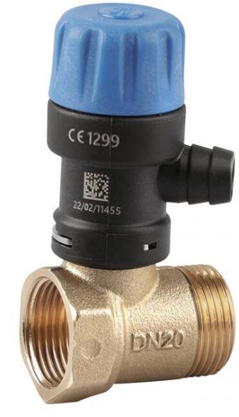 SLOVARM T-3160 DN20 Pojistný ventil k bojleru 3/4" 417610