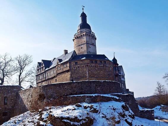 Hrad, Falkenstein, Památník, Pryskyřice