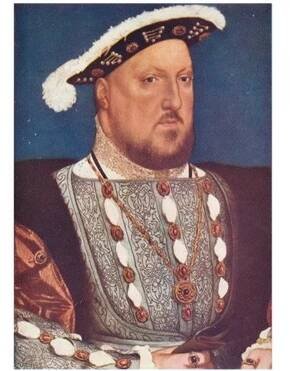 Hans Holbein the Younger’s portrait of Henry VIII, c1537. Henry’s clash with the church was, says George Bernard, the most significant episode of the Tudor era and transformed England’s relationship with continental Europe. (Photo by Print Collector/Getty Images)