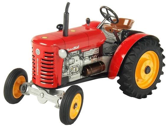 Traktor Zetor 25A červený