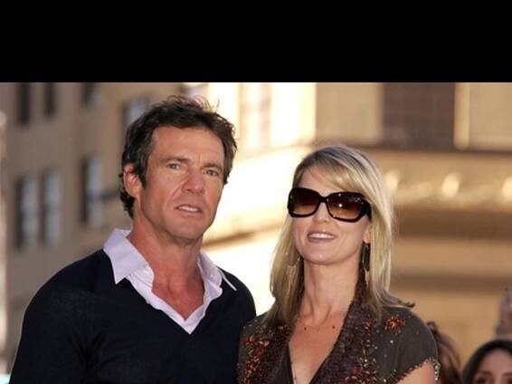 Dennis and Kimberly Quaid -- Happier Times